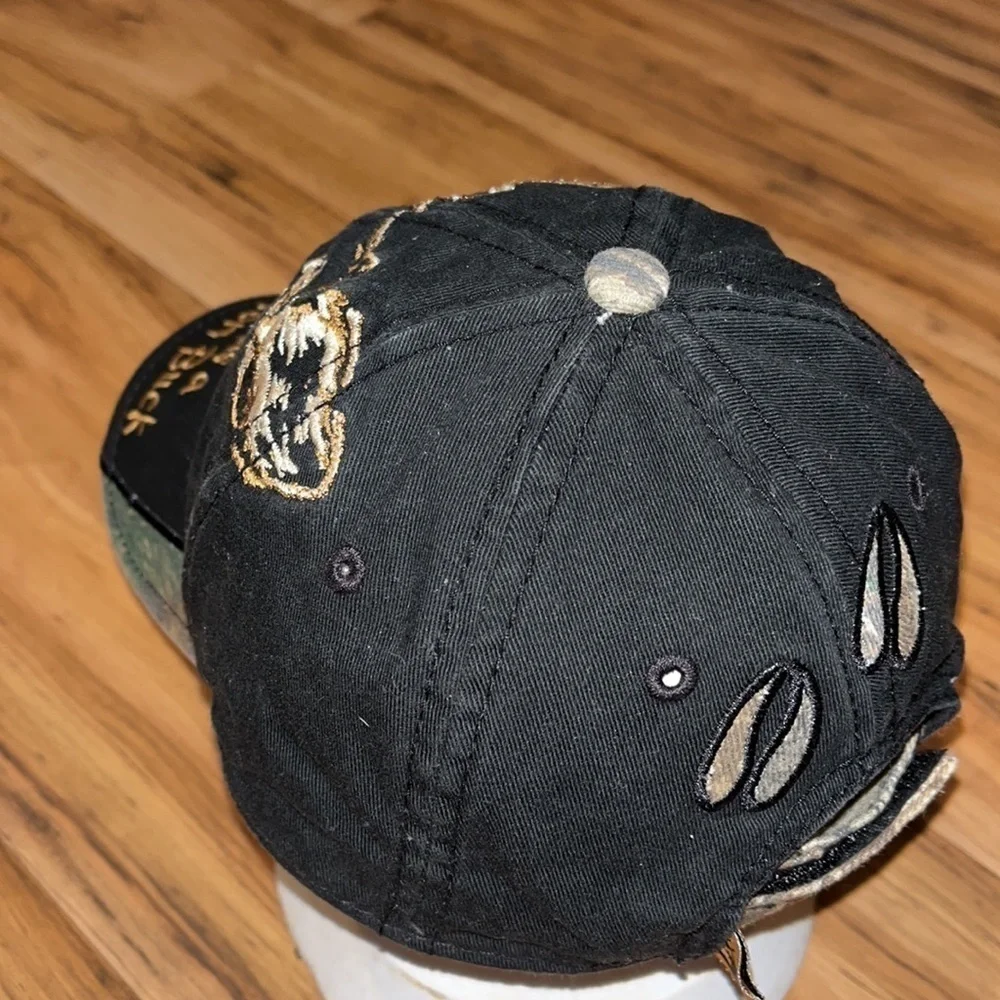 Buckwear hat velcro strap cute as a button buck toddler size